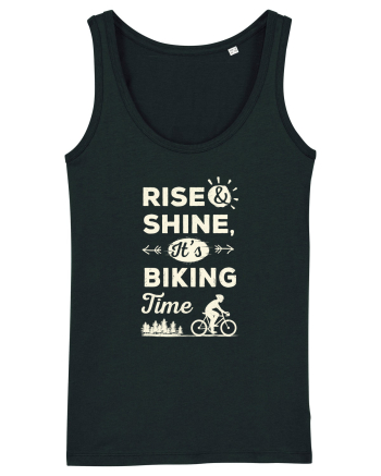 Rise and Shine BIKING Time Black
