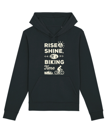 Rise and Shine BIKING Time Black
