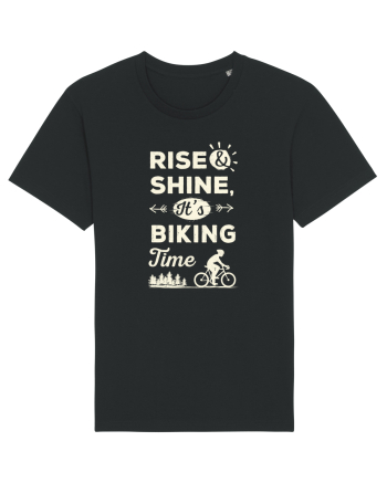 Rise and Shine BIKING Time Black