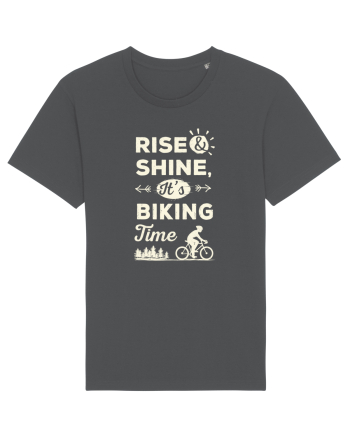 Rise and Shine BIKING Time Anthracite