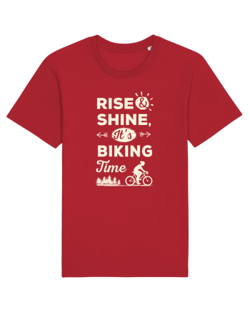 Rise and Shine BIKING Time Red