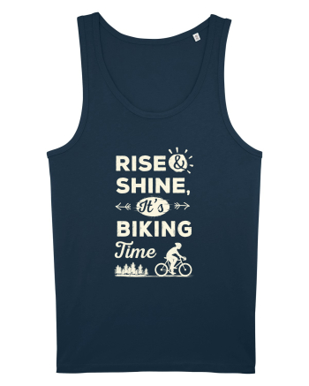Rise and Shine BIKING Time Navy