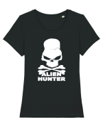Alien Hunter Tricou mânecă scurtă guler larg fitted Damă Expresser