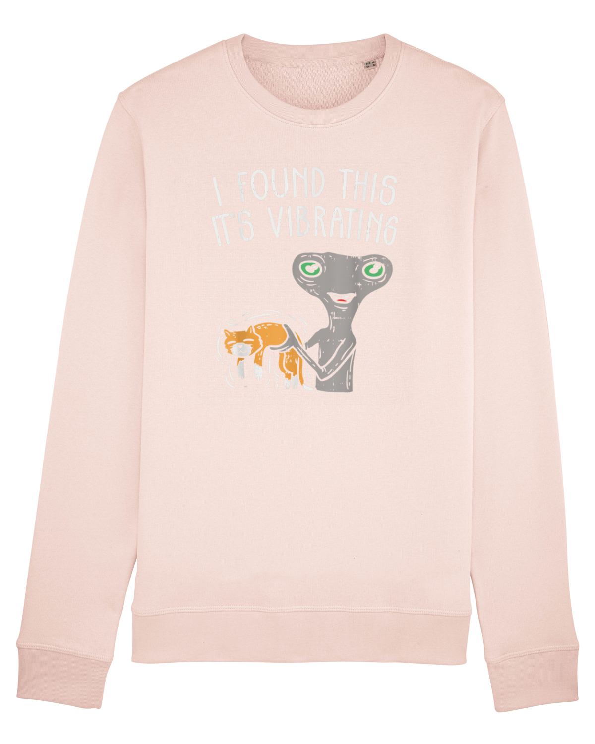 Bluză mânecă lungă Unisex Rise Candy Pink