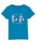 Alien I Found This Its Vibrating Tricou mânecă scurtă  Copii Mini Creator