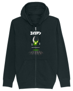 Alien Kanji Hanorac cu fermoar Unisex Connector