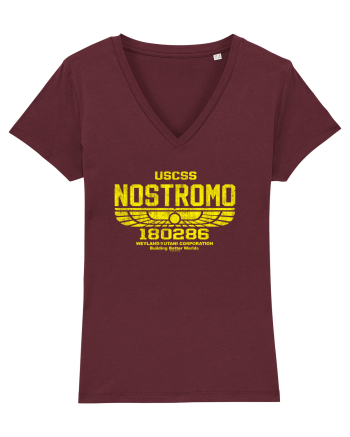 Alien Movie Nostromo Burgundy