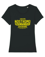 Alien Movie Nostromo Tricou mânecă scurtă guler larg fitted Damă Expresser