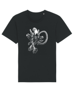 Alien Xenomorph Illustration Tricou mânecă scurtă Unisex Rocker