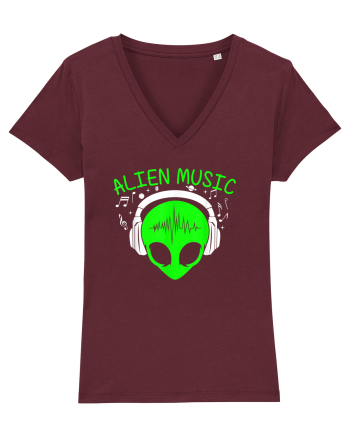Alien Music Out Of This World Burgundy
