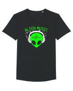 Alien Music Out Of This World Tricou mânecă scurtă guler larg Bărbat Skater