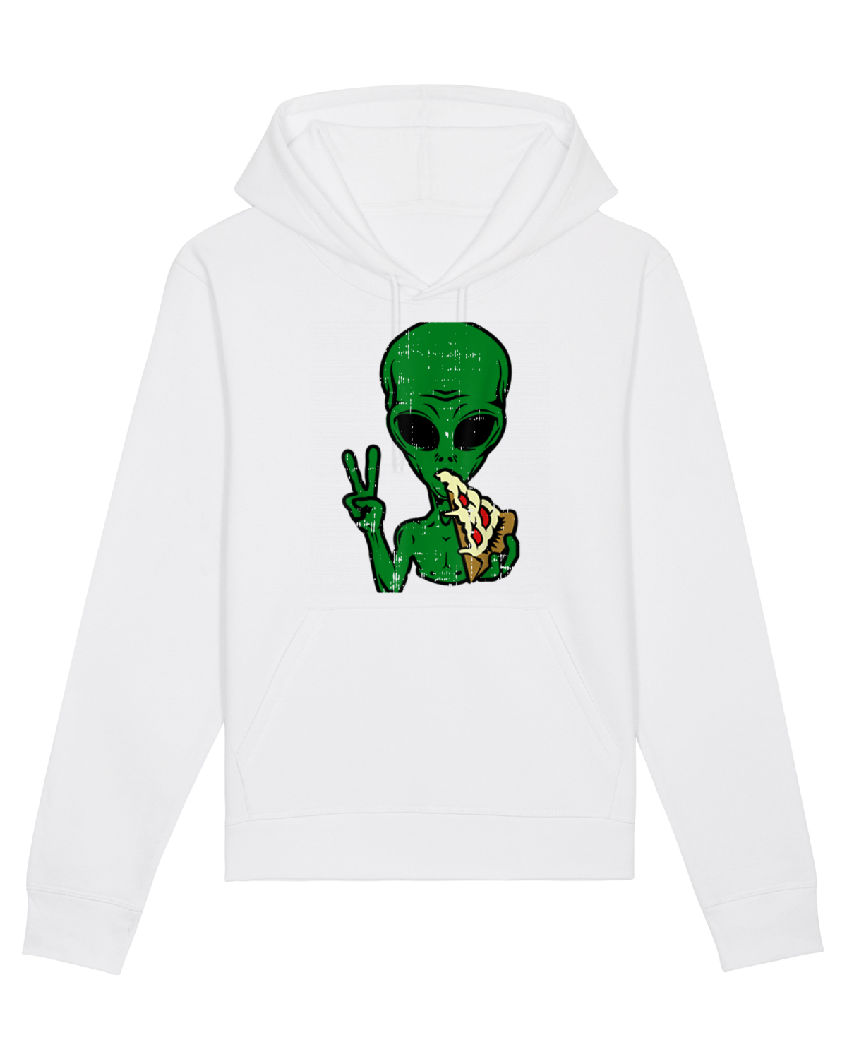 Hanorac Unisex Drummer White