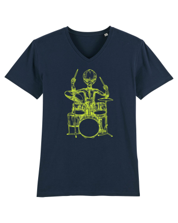 Alien Playing Drums French Navy