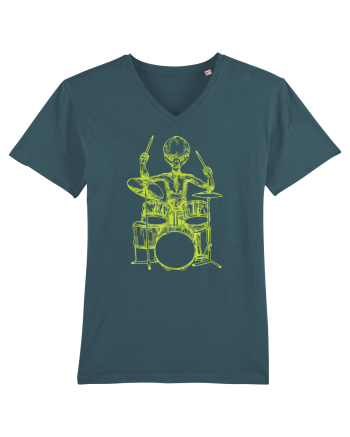 Alien Playing Drums Stargazer