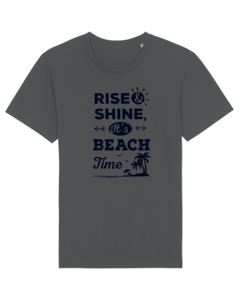 Rise and Shine It's BEACH Time Anthracite