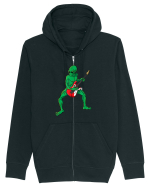 Alien Playing Guitar Hanorac cu fermoar Unisex Connector