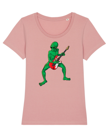 Alien Playing Guitar Canyon Pink