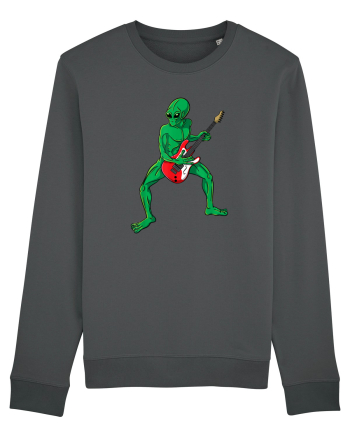 Alien Playing Guitar Anthracite