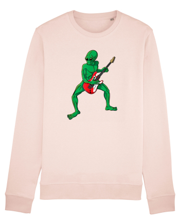 Alien Playing Guitar Candy Pink