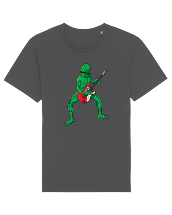 Alien Playing Guitar Anthracite