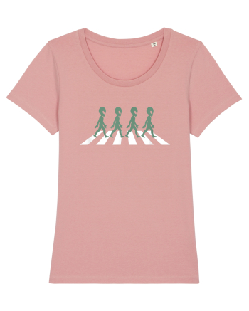 Alien Silhouette Crosswalk Canyon Pink