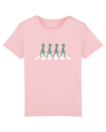 Alien Silhouette Crosswalk Cotton Pink
