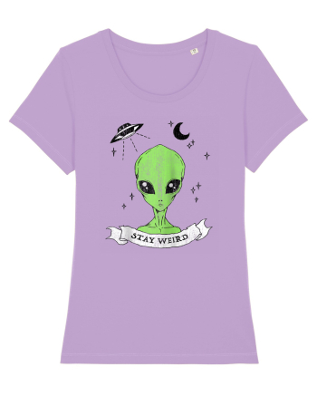 Alien Stay Weird Lavender Dawn