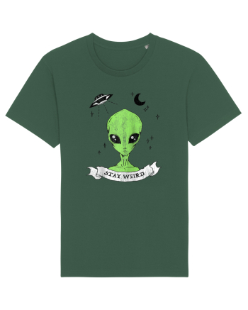 Alien Stay Weird Bottle Green