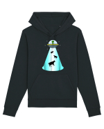 Alien UFO Cow Abduction Hanorac Unisex Drummer