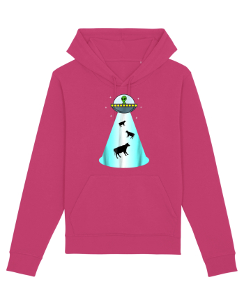 Alien UFO Cow Abduction Raspberry