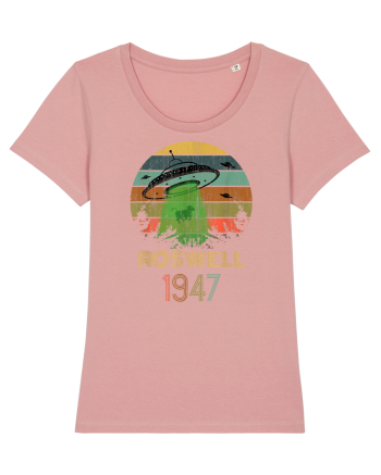 Alien UFO Abduction Roswell 1947 Canyon Pink