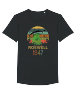 Alien UFO Abduction Roswell 1947 Tricou mânecă scurtă guler larg Bărbat Skater