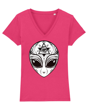 Alien with All Seeing Eye Illuminati Raspberry