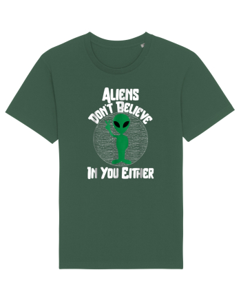 Aliens Don't Believe In You Either Bottle Green