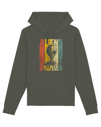 Aliens Don't Believe In You Either Khaki