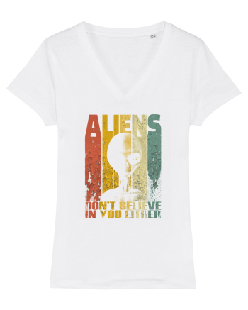Aliens Don't Believe In You Either White