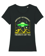 Ancient Astronaut Theorists Tricou mânecă scurtă guler larg fitted Damă Expresser