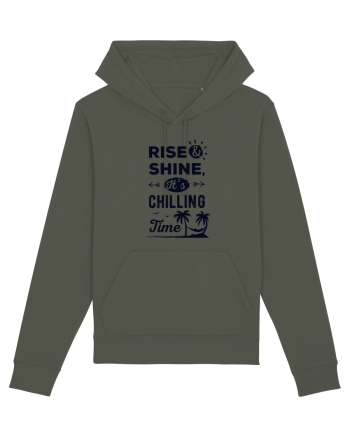 Rise And Shine It's Chilling Time Khaki