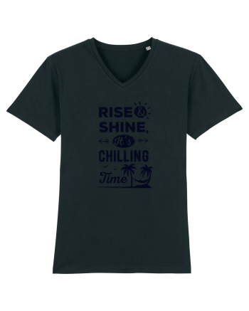 Rise And Shine It's Chilling Time Black