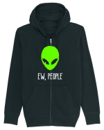 Antisocial Alien Ew People Hanorac cu fermoar Unisex Connector