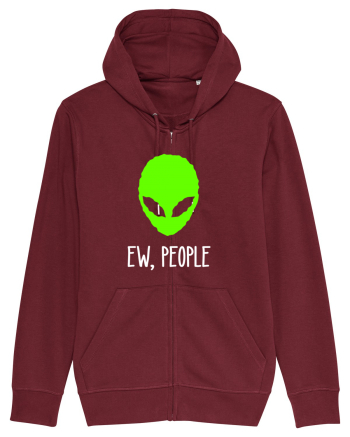 Antisocial Alien Ew People Burgundy