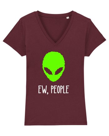 Antisocial Alien Ew People Burgundy