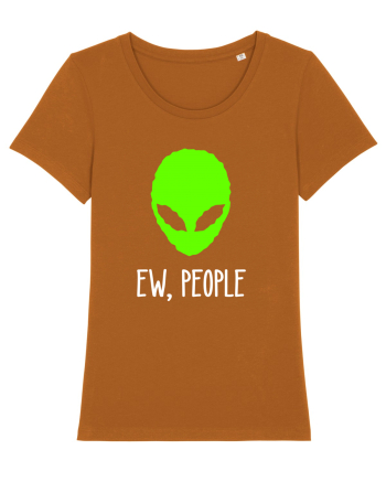 Antisocial Alien Ew People Roasted Orange
