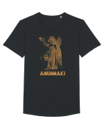 Anunnaki  Tricou mânecă scurtă guler larg Bărbat Skater