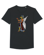 Anunnaki  Tricou mânecă scurtă guler larg Bărbat Skater