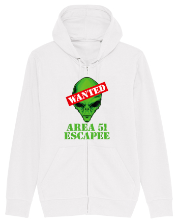 Area 51 Escapee Wanted White