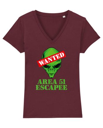 Area 51 Escapee Wanted Burgundy