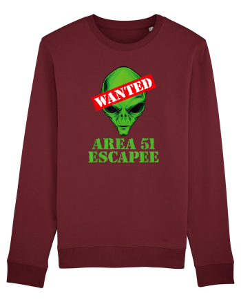 Area 51 Escapee Wanted Burgundy