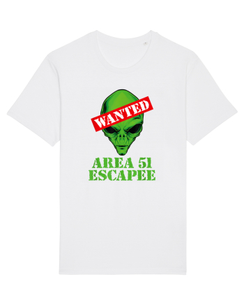 Area 51 Escapee Wanted White