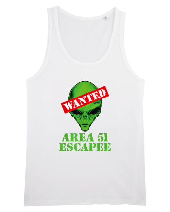 Area 51 Escapee Wanted White